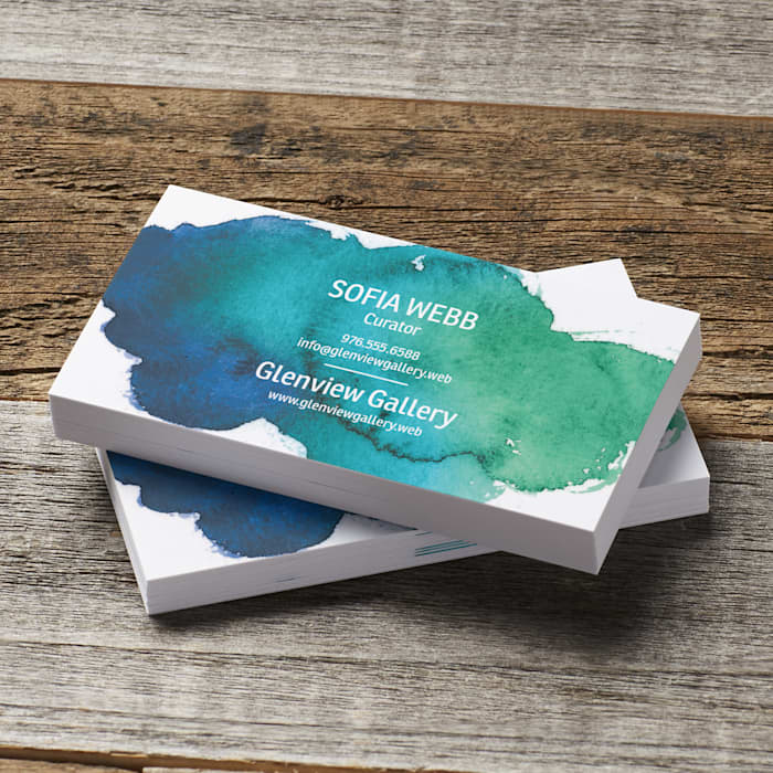  Custom Busness Cards - Matte Finish | Promotional & Personalized Products